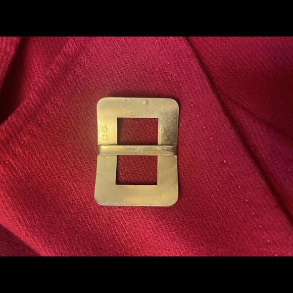 Vintage Decorative Belt Buckle with Floral Design - Picture 5 of 5